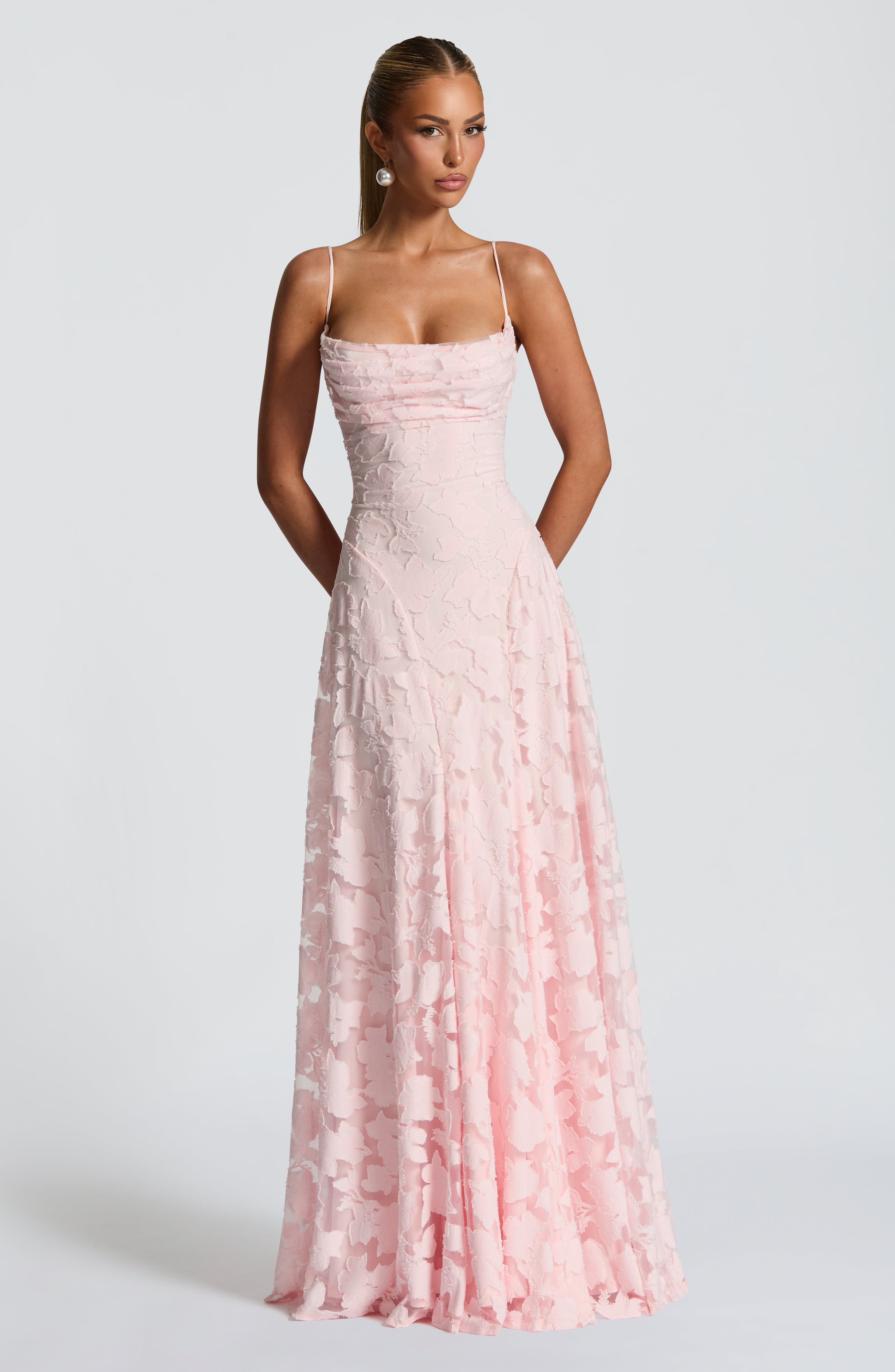 The Rosé Maxi Dress